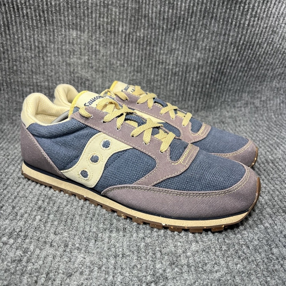 Saucony Jazz Low Pro Men's Size 12 Denim Tap Curry Walking Running Shoes 2887-12